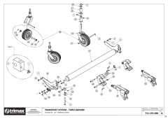 711 - Flaildek FX 155 - Transport System - Toro GM3400