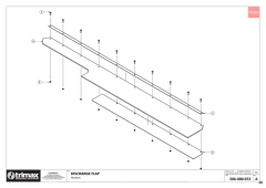 727 - Pegasus S3 - Discharge Flap 178 RH