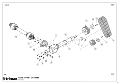 753 - Warlord S3 235 - Drive System LH Offset