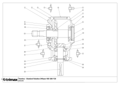 753 - Warlord S3 235 - Gearbox - Standard Rotation 540rpm