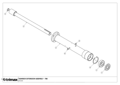 753 - Warlord S3 235 - Gearbox Extension Assembly - 780