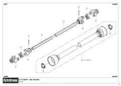 753 - Warlord S3 205 - PTO Shaft
