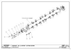 753 - Warlord S3 235 - Cutting System - LH Offset