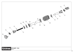 780 - Snake S3 400 - PTO Shaft for MLS