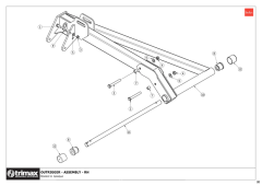 781 - Pegasus S5 OptiAdjust 722 - Outrigger Assembly RH