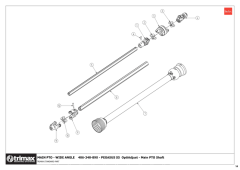 781 - Pegasus S5 OptiAdjust - Main PTO Shaft