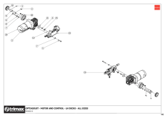 781 - Pegasus S5 OptiAdjust - Motor & Control LH Decks All Size