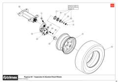 781 - Pegasus S5 OptiAdjust - Suspension & Standard Road Wheels