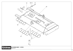 781 - Pegasus S5 SR 610 - Mower Body Assembly 178 RH