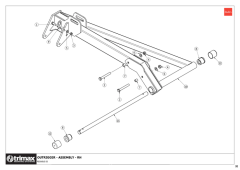 781 - Pegasus S5 SR - Outrigger Assembly RH
