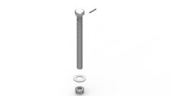 Kit - Height Adjuster Rod and Collar [412-000-649]
